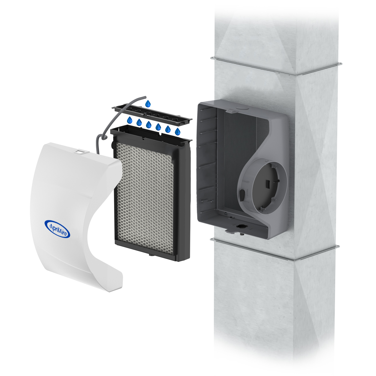 600 with duct exploded