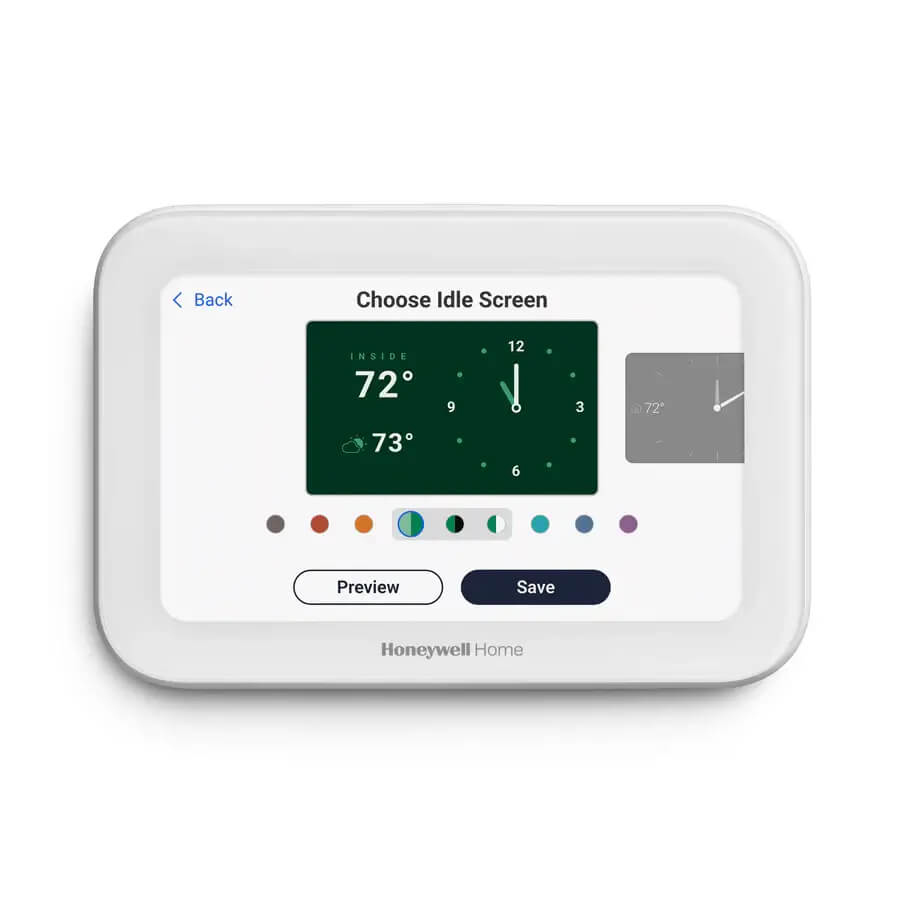 X8s smart thermostat 2 couleurs 5