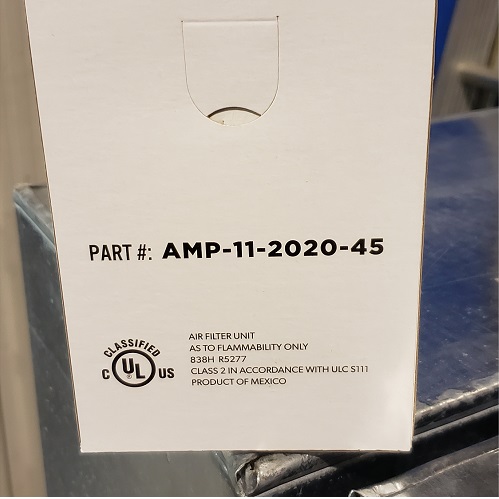 Furnace filter amp 2020 45