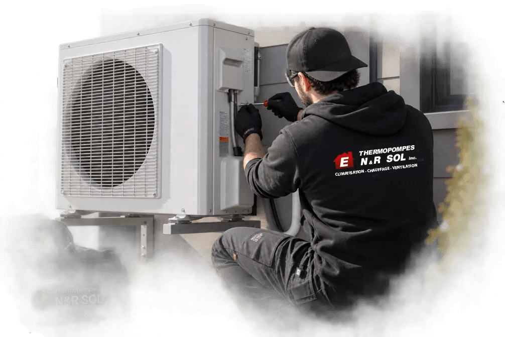 Maintenance of a house heat pump